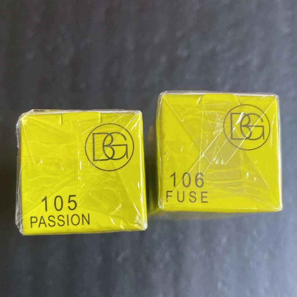 BUNDLE of 2 Beauty Glazed Lip Glow Oils - #105 Passion & 106 Fuse, New & sealed‎